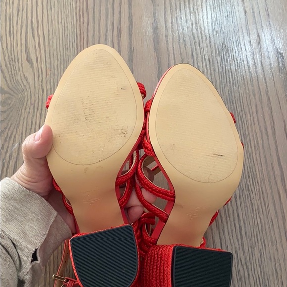 ANTHROPOLOGIE CAbi Bright Rope Sandals - Picture 4 of 6